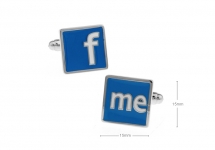 Запонки Facebook