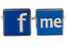 Запонки Facebook